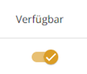 Verfügbarkeits-Regler