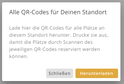 Standort QR-Codes